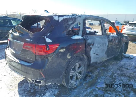 2020 Acura Mdx Standard из США, поврежденный, VIN 5J8YD4H35LL025252